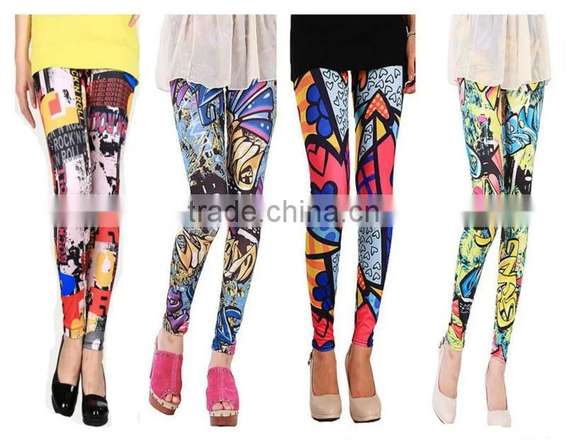Custom comfortable fashion leggin/tight leggings for women