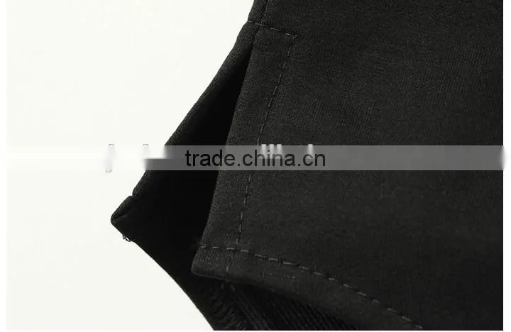 high quality custom 100% cotton men's short sleeve blank black wizard hoodie