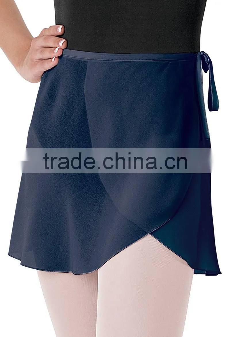 High quality Georgette Ballet Wrap Skirt e17034 from Guangdong