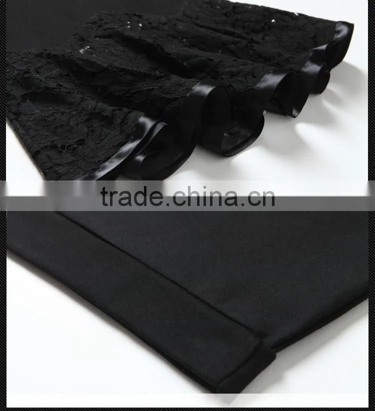 2016 Latest Fashion midi skirts oem lace fishtail pencil sexy women skirt for wholesale