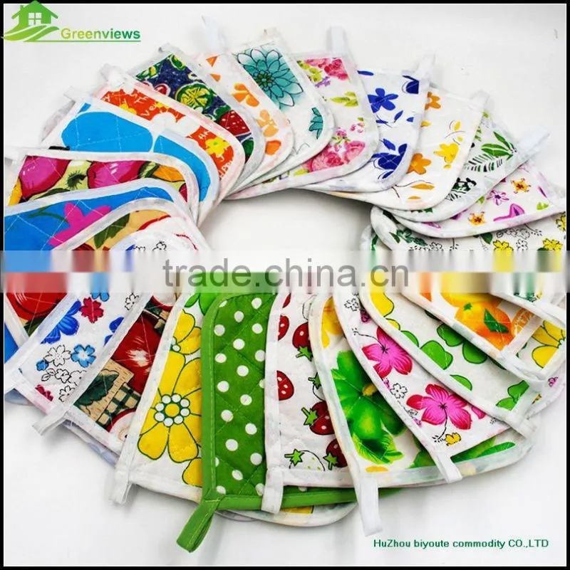 Promotional canvas oven mitt kitchen cooking potholder Cheap pot holder