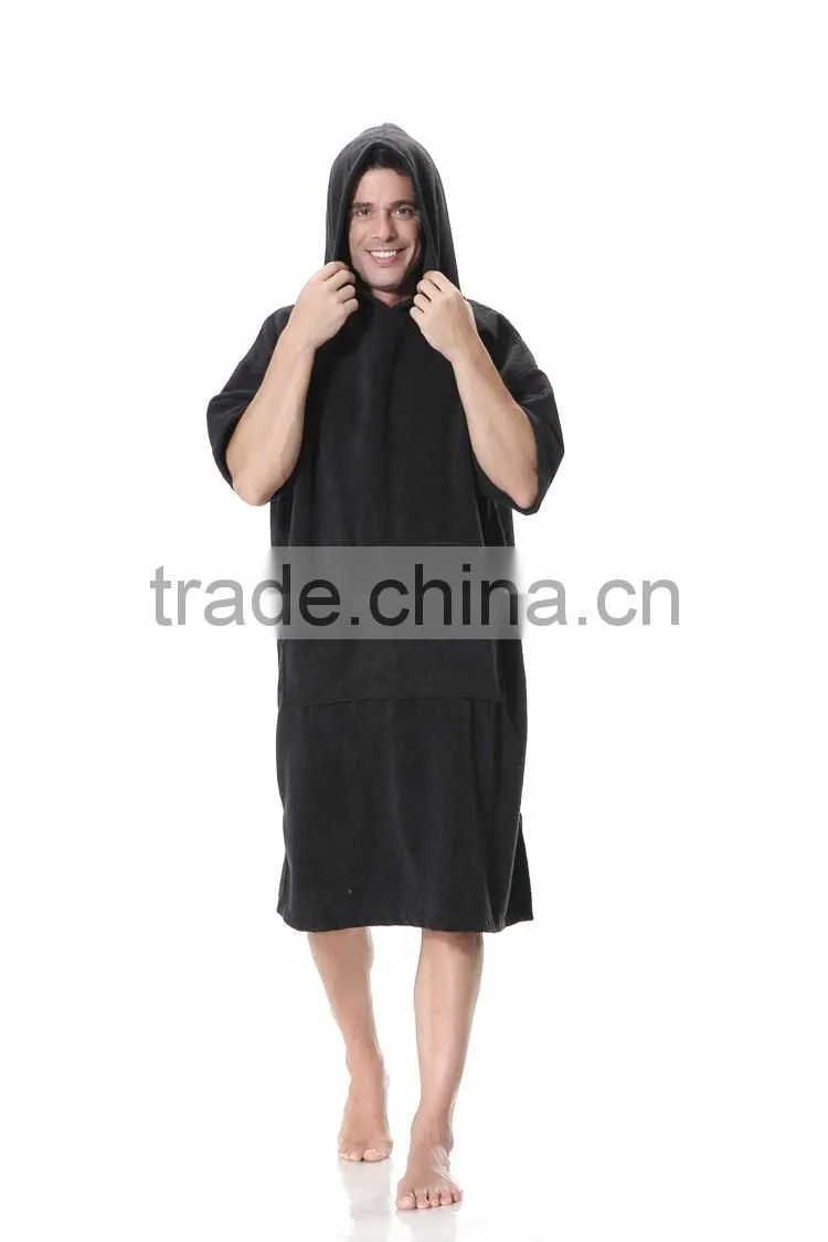 Outdoor towel warmer cotton poncho beach towel