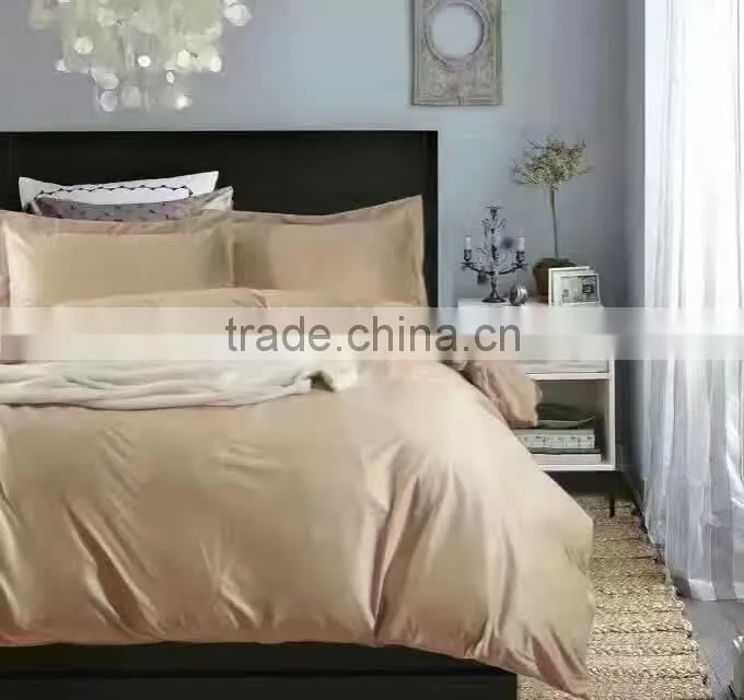 2017 New Style Kinds of Solid Colors Fitsheet Bedding Set 4Pcs