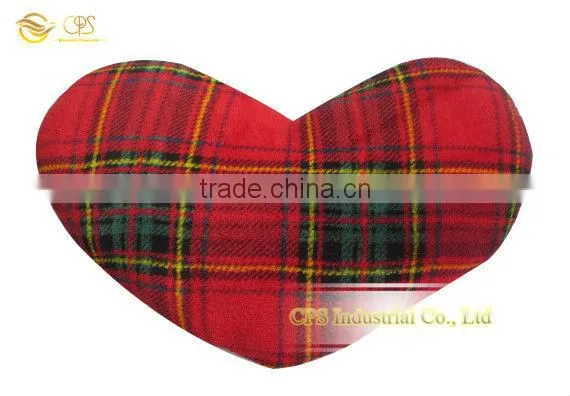 Decorative bolster pillows heart shape cushions for moon chair