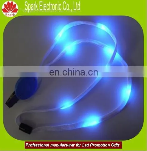 8LED flashing lanyard christmas gifts