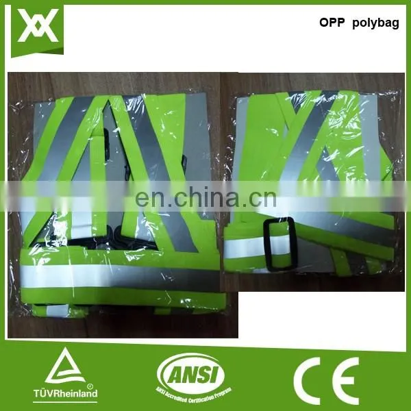 Factory made safety reflective with buckle warning elastic belt