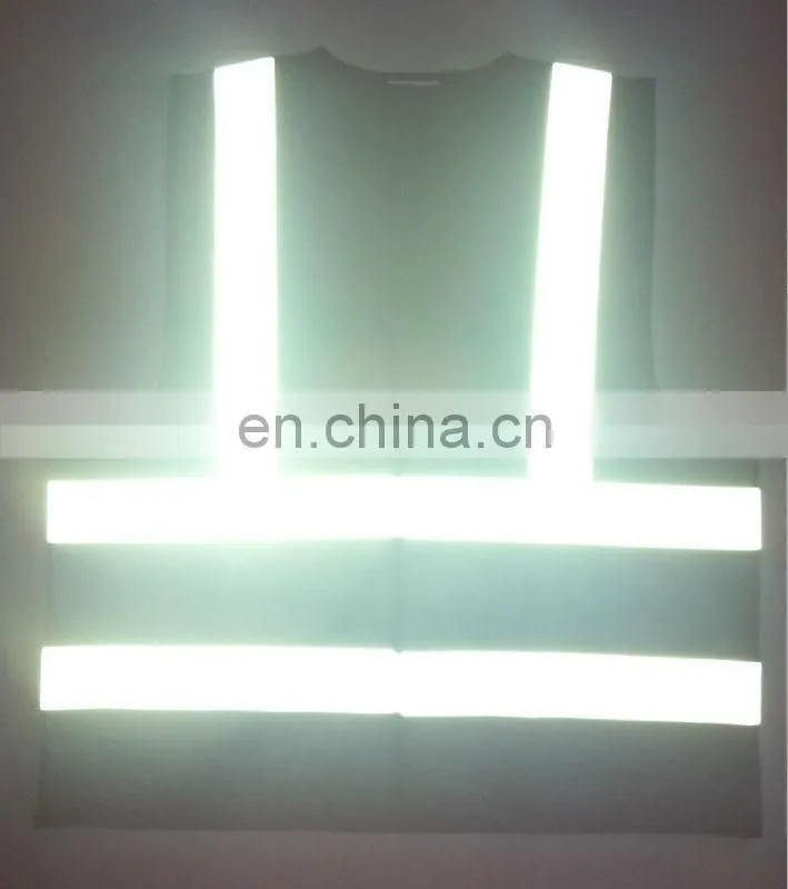 Roadway Alarm Black vest reflective safety KF-005B