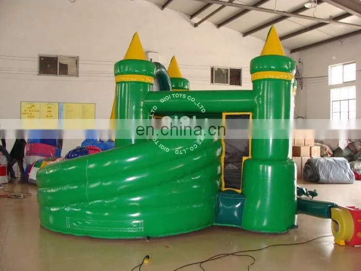 QIQI Green Inflatable Used Party Jumpers for Sale