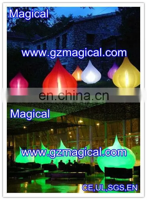 inflatable blob firework LED decoration