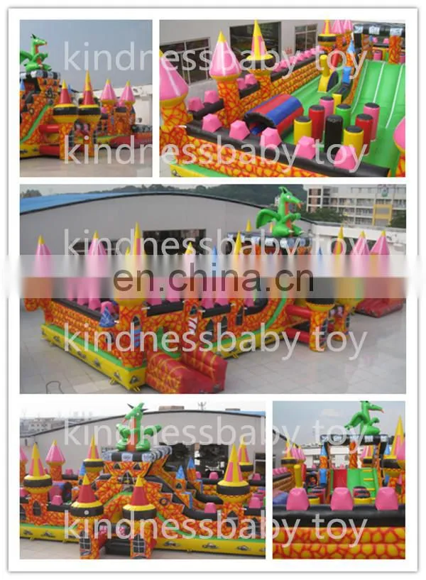 inflatable castle funcity /inflatable jumping funcity / Giant inflatable toy for kids