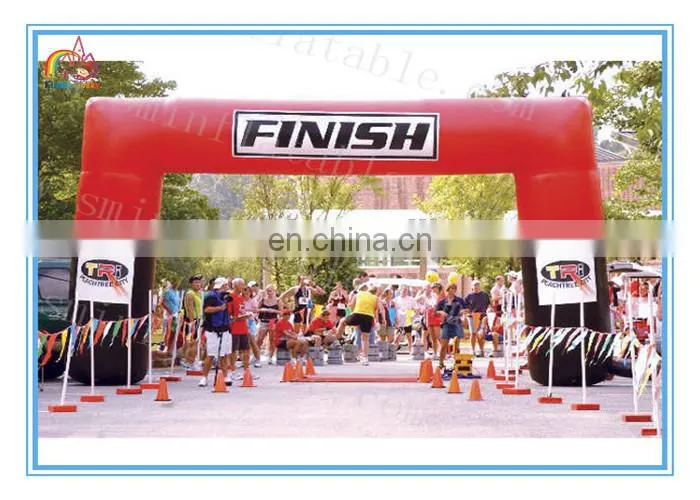 Large advertising inflatable arch,Inflatable arch gate,customized racing terminal inflatable arch for sale