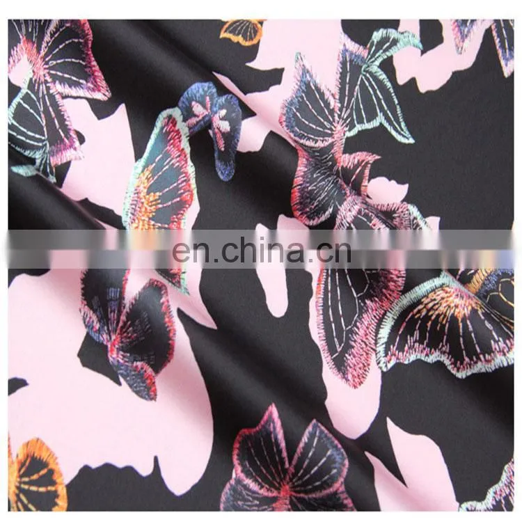 Wholesale Custom-Made Printed 60*60 90*88 Rayon Plain Fabric For Garment