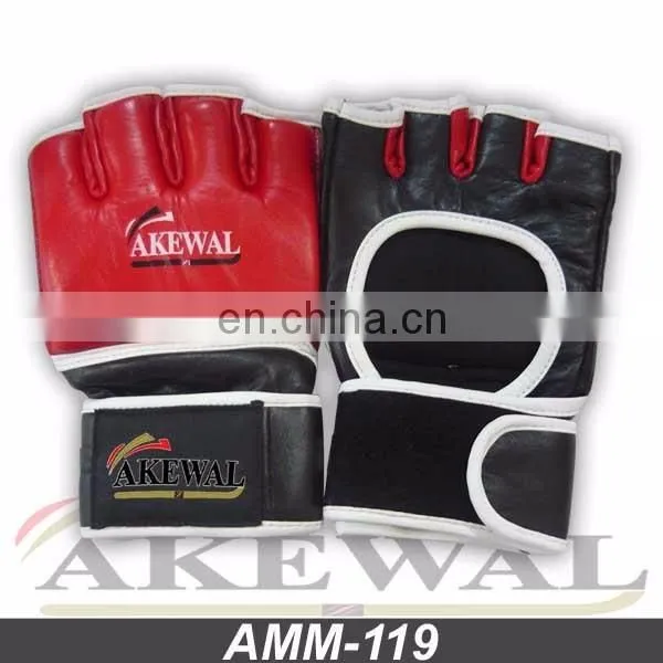 MMA Gloves Cowhide Leather