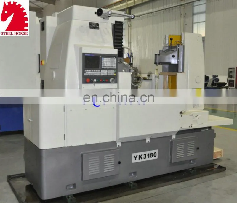 Steel horse High strength Y3180E cnc gear hobbing machine