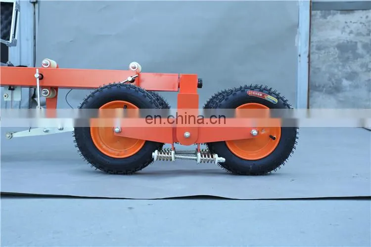 Portable Highway continuous eight-wheel flatness meter Road Pavement Surface Roughness Tester