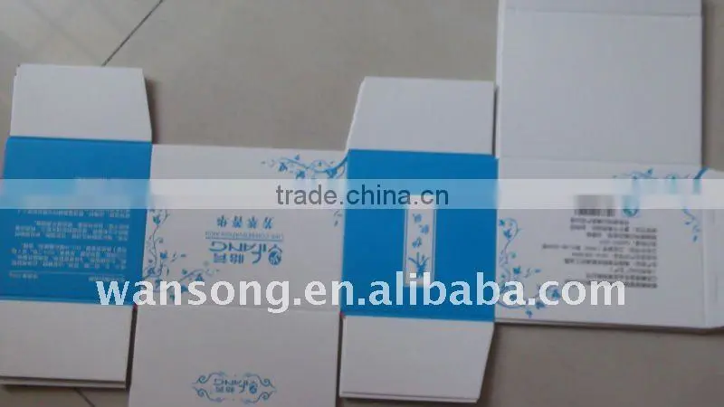 paper packaging carton box for cosmetic goods