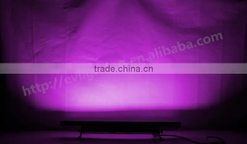 Indoor lighting 72pcs*3w wall washer dmx led strip light