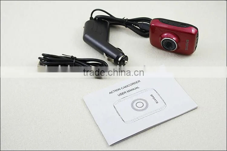 60fps hd 720p mini dv sports waterproof camera with 2.0inch touch screen