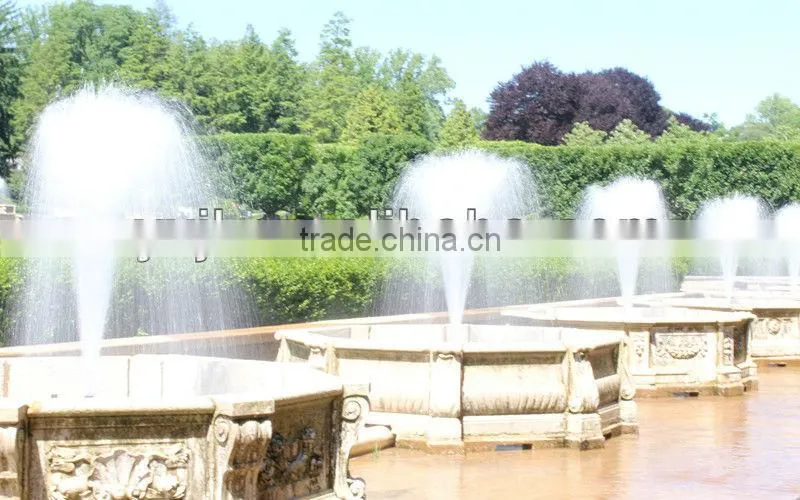 Dancing Fountain Built in Garden