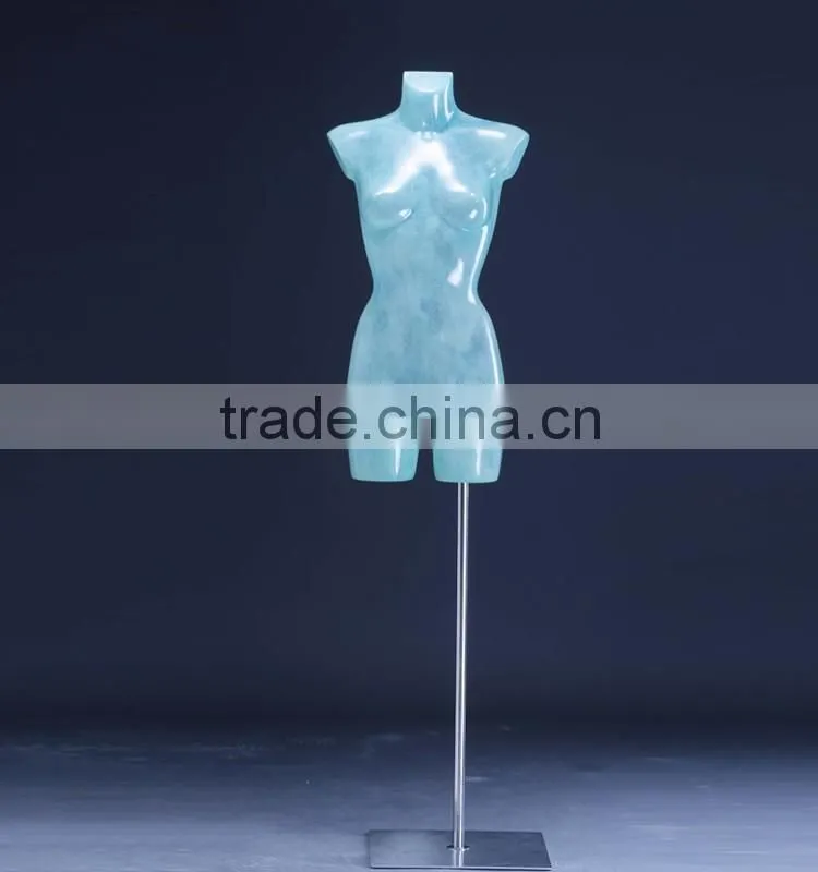 window display female torso mannequin