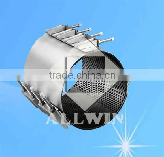 Triple band all stainless steel pipe Leak repair clamp