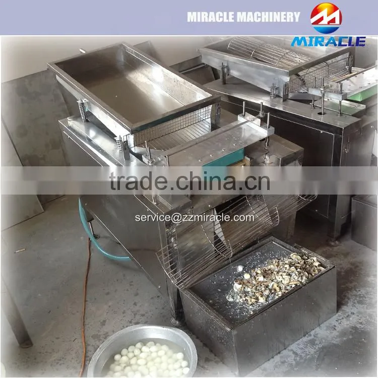 Quail eggs equipment (Boiled quail egg peeler, Cooked quail egg sheller, quail eggs boiling machines)