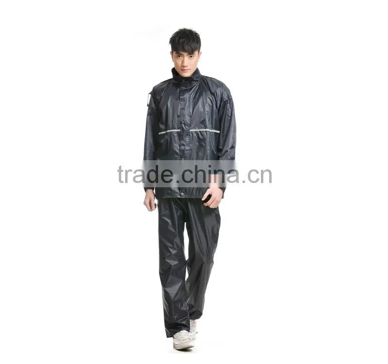 YANLI 100% waterproof,wholesale korea adult outdoor pvc raincoats