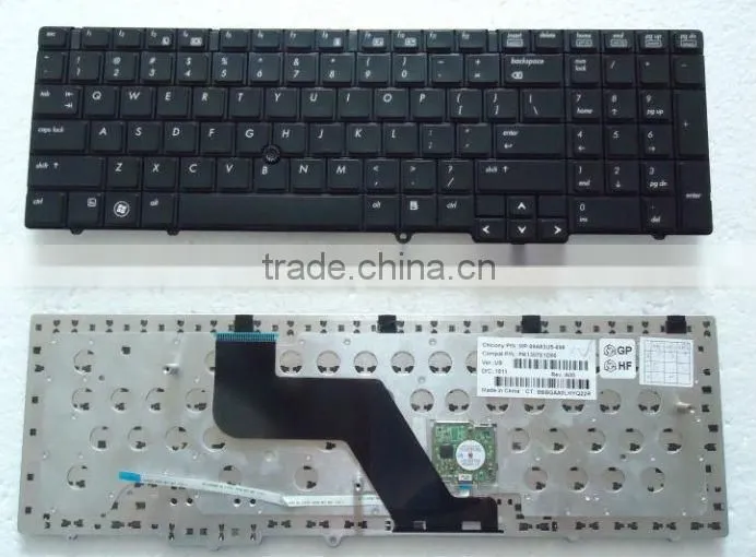 Wholesale brand new laptop keyboard for hp probook 6540b 6545b 6550b black layout:US&UK&FR&SP