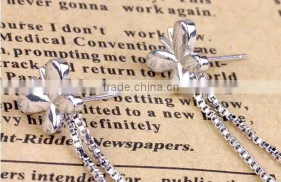 fashion jewelry earrings hot sale long chain earrings