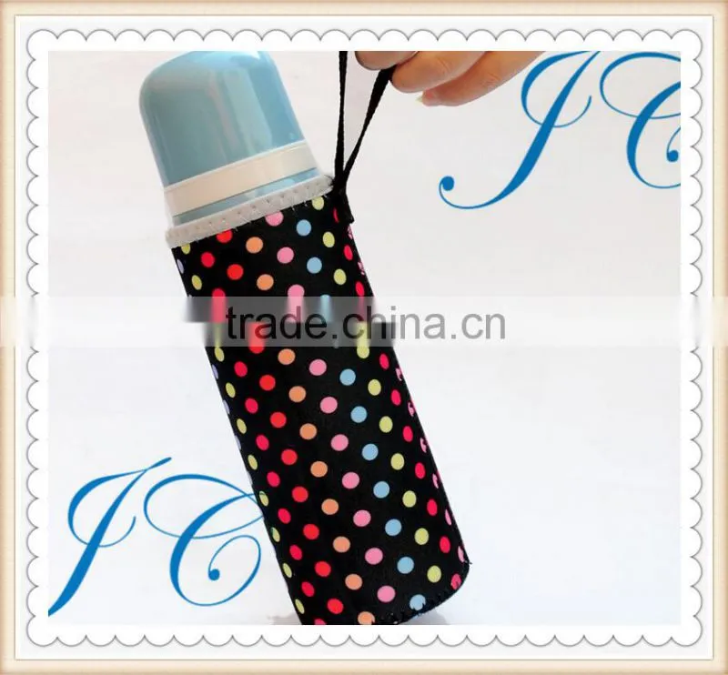 Fashion cheapest eco-friendly cooler neoprene coffee cup with spot printing