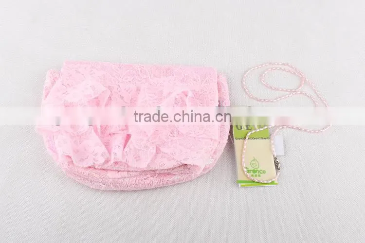 2015 Lovely baby lace satin velvet bag fashion accessories for girls