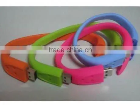 Promotion Wrist band/bracelet Usb Flash Drive