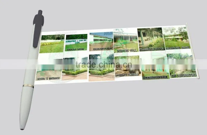 Logo banner ball pen for promotional gift items