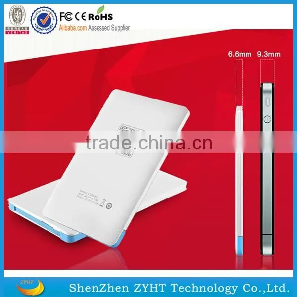 mini 2000mah portable power bank