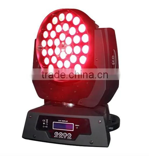 Zoom rgbw 4in1 36x10w led moving head, 36x10 rgbw led wall washer