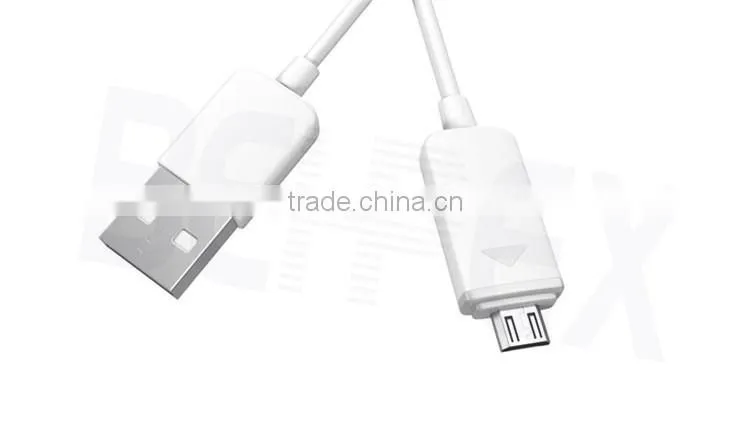 Glow in Dark Visible Colorful USB Data Charging Cable with LED