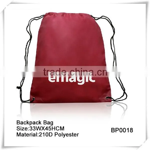 New Fasion Promotional Drawstring Bag,Nylon Drawstring Bag