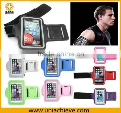 Sports Armband Case for iPhone 6/6 plus colorful running neoprene Sports Armband phone case