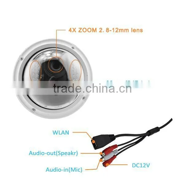 Waterproof IP66 HD 1.0mp 720p ip ptz camera cctv camera cctv with P2P plug and play