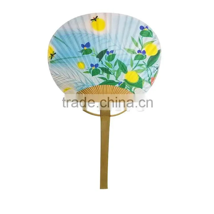 Customized Hand Fan Promotional Wooden Wedding Bamboo Hand Fan Wholesales Gift