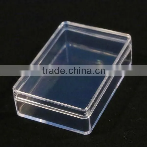 Transparent Plastic PS Box &White ABS material box