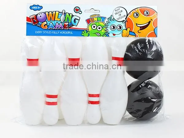 Children play 22cm bowling toy with 10 bottles and 2 balls