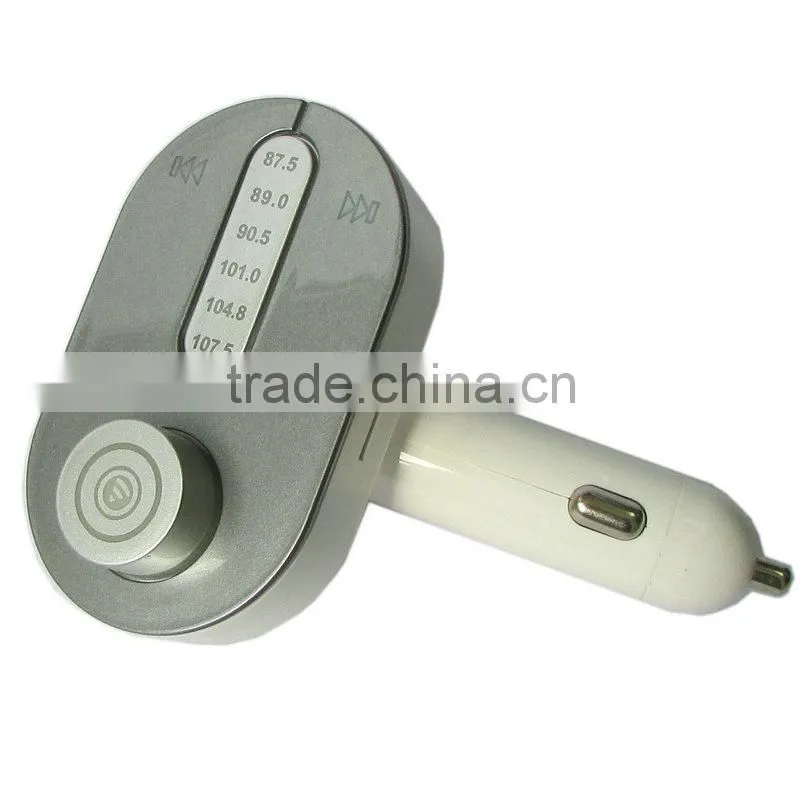Car MP3 Player with Bluetooth Car Kit Handsfree FM Transmitter with Car Charger