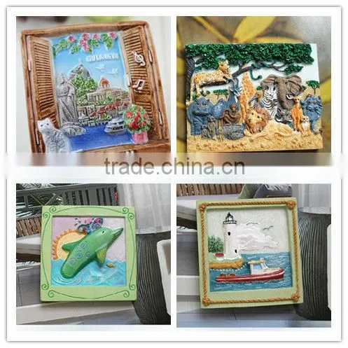 Fashion country fridge magnets