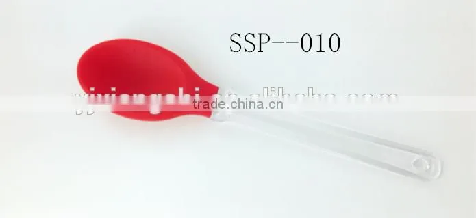 Hot Sale High quality Food Grade Silicone Solid Spoon and Slotted spoon Cooking Utensils Set