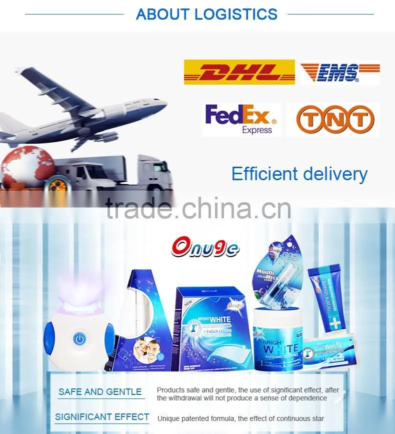 best sell tooth bleaching dental whitening strips with custom logo
