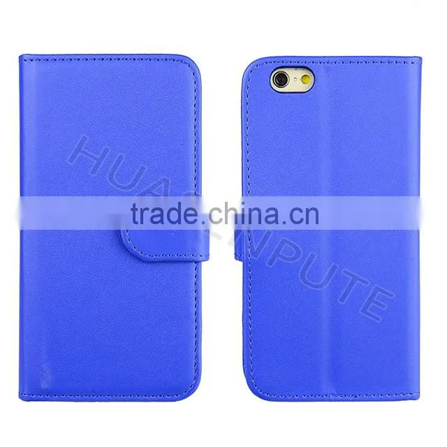 Factory Price !!! Leather Fip Case For iPhone 6 , Mobile Case Fip Leather Case for iPhone 6