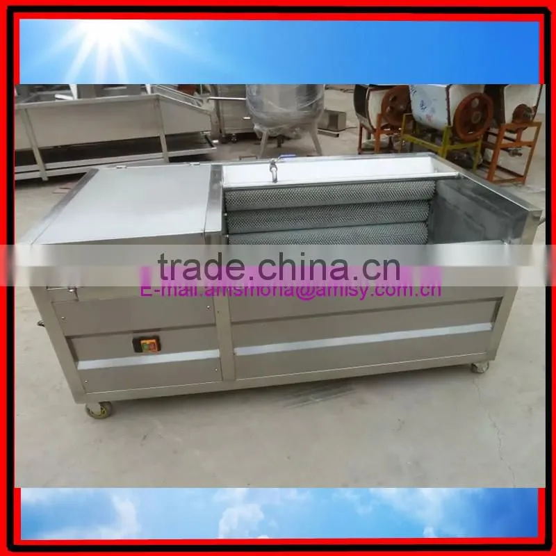 Electric 100kg/h Potato Chips Processing Line|Commercial French Fries Production Line