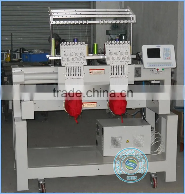 Tubular embroidery machine
