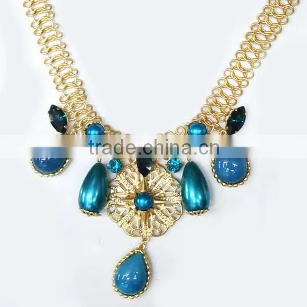 Popular Style Leaves Fashion Jewelry Necklace